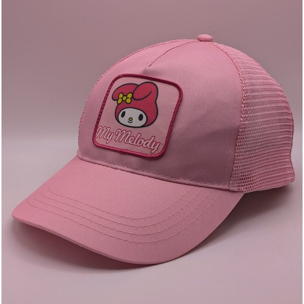Sanrio My Melody Trucker Hat Mesh Snapback Pink Hello Kitty Friend 2023